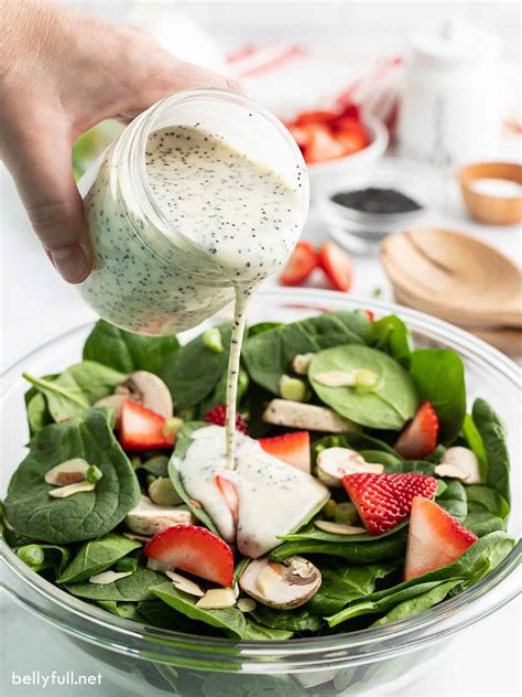 Creamy Poppy Seed Dressing Recipe Belly Full