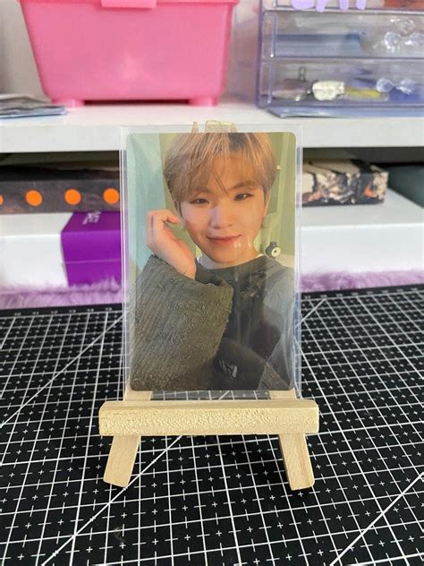 Seventeen Woozi Attacca Carat Version Photocard Hobbies Toys