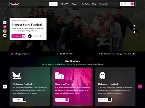 cultural festival wordpress theme versatile captivating