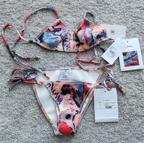Chanel Swim Chanel Bikini Set Poshmark
