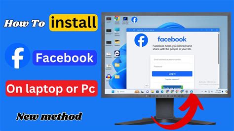 How To Install Facebook In Laptop Or Pc Install Facebook On Windows Facebook Youtube