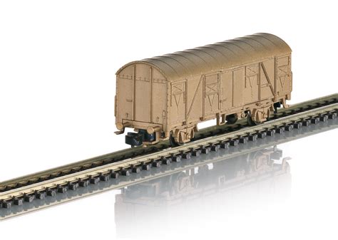 Gesloten Goederenwagon Vervaardigd Uit Echt Brons Maerklin NL