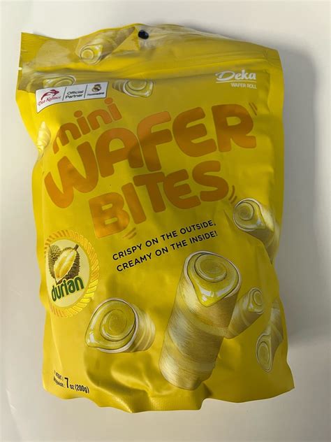 Deka Mini Wafer Bites Durian Flavor