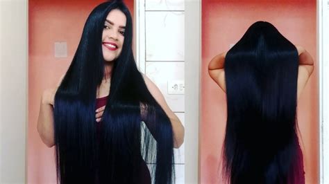 Pintei Meu Cabelo Preto Azulado Beautycolor Youtube