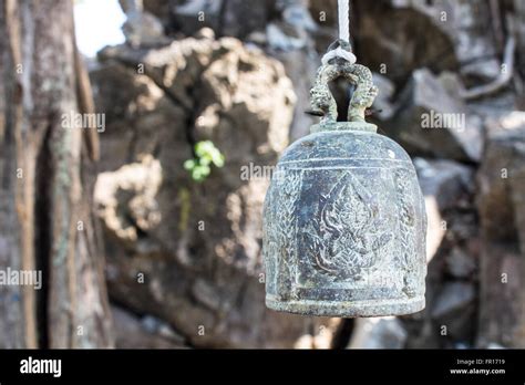 Small Buddhist Temple Bell Stock Photo Alamy