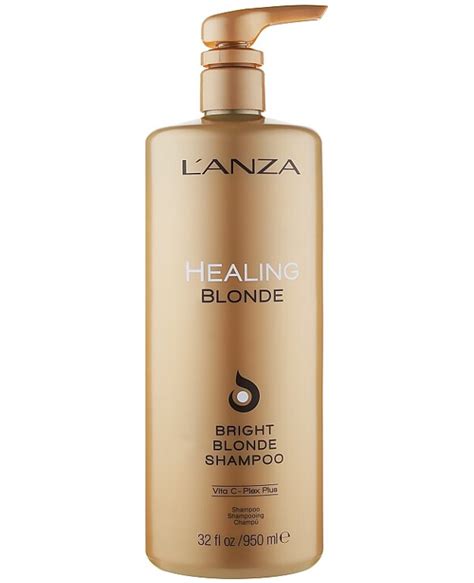 L Anza Lanza A Healing Shampoo For Natural To Bleached Blonde Hair Healing Blonde Bright Blonde