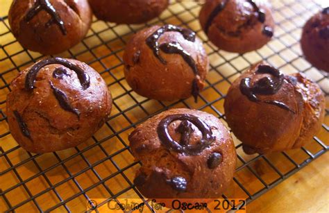 Chocolate Hot Cross Buns 4 Cooking For Oscar