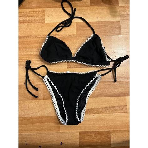 Moschino Swim Vintage Moschino Mare String Bikini Set Xss Poshmark