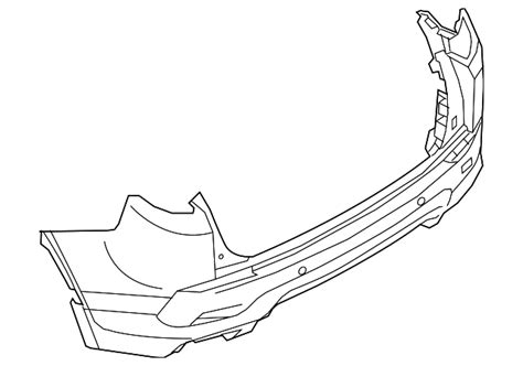 2016-2019 Land Rover Discovery Sport Bumper Cover LR122957 ...