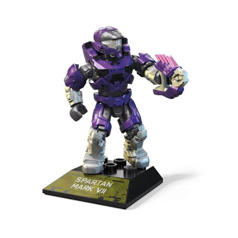 This Is A Mega Construx Halo Infinite Spartan Mark Vii Purple Building