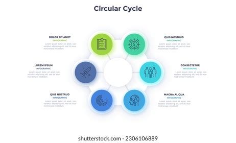 Semicircular Pie Chart Divided Into Stock Vector Royalty Free