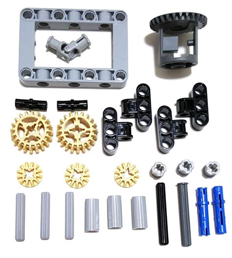 LEGO Technic Differential Gear Box Kit Gears Pins Axles Connectors