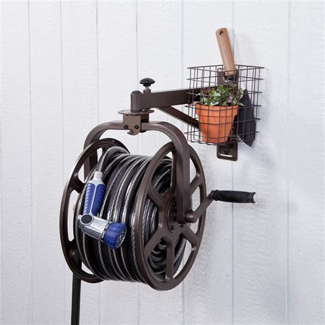 Lowes Wall Mounted Hose Reels What Style Of Garden Hose Reel Is Right