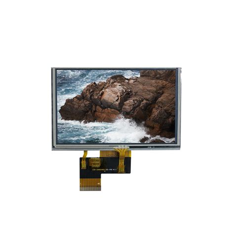 Inch Wvga Ips Tft Lcd With Resistive Touch With Super Brightness