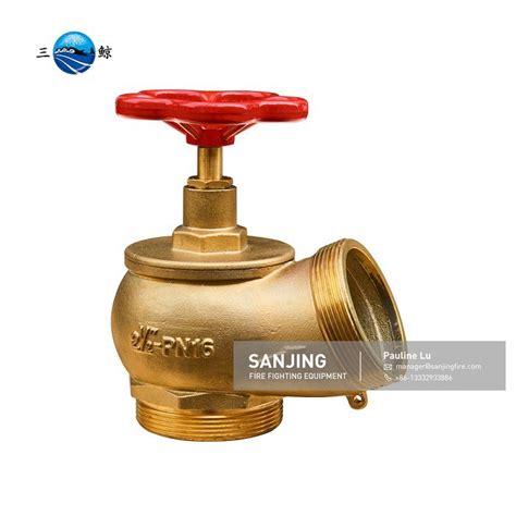 Firefighting Thread Oblique Hydrant Valve