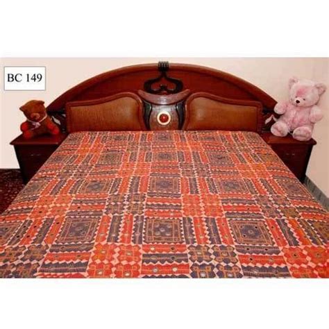 Blue And Orange Bedsheet At Best Price In Jaipur By New Manish Textile