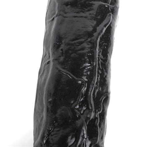 9 Black Silicone Realistic Huge Dildo Cock Suction Cup Women Sex Toy Thick Dong EBay