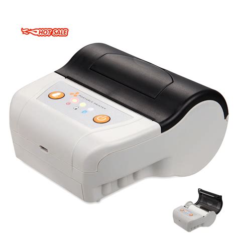 58mm Mini Thermal Printer for Laptop Portable Bluetooth Printer Android