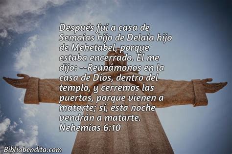 Explicación Nehemías 610 Después Fui A Casa De Semaías Hijo De