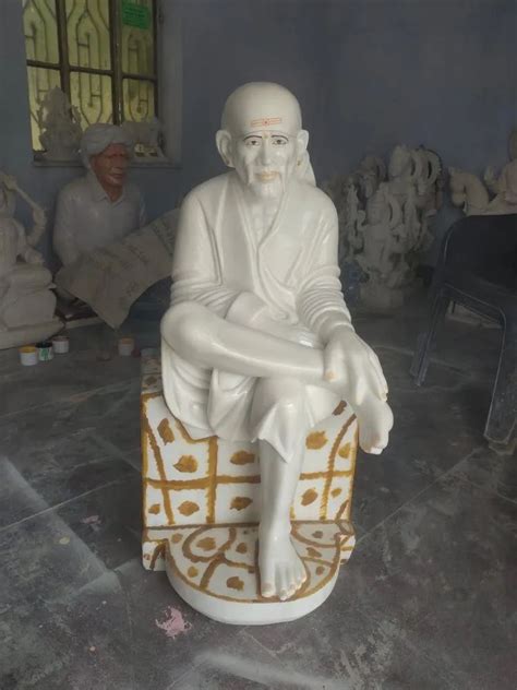 marble sai baba murti temple  piece  kotputli id