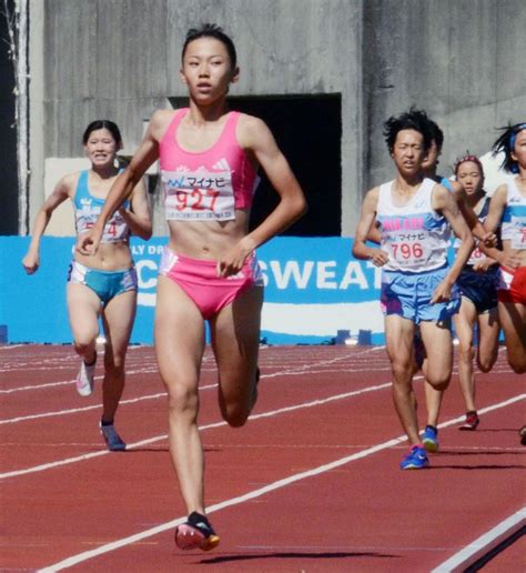 久保凛、圧巻の走りで決勝へ「31日は自分の日本記録を更新」 女子800、いとこはサッカー代表の久保建英【全国高校総体】：「おっ！」でつながる