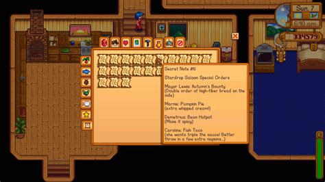 Secret Notes: What They Say, Rewards they Give - Stardew Valley