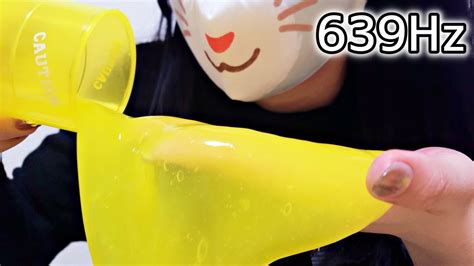 Asmr Slime Sounds Hz Youtube