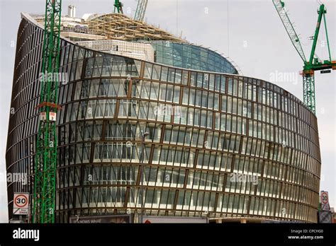 Construction Of The New Co Op Building Manchester Stock Photo Alamy