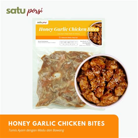 Jual Satu Porsi Honey Garlic Chicken Bites Shopee Indonesia