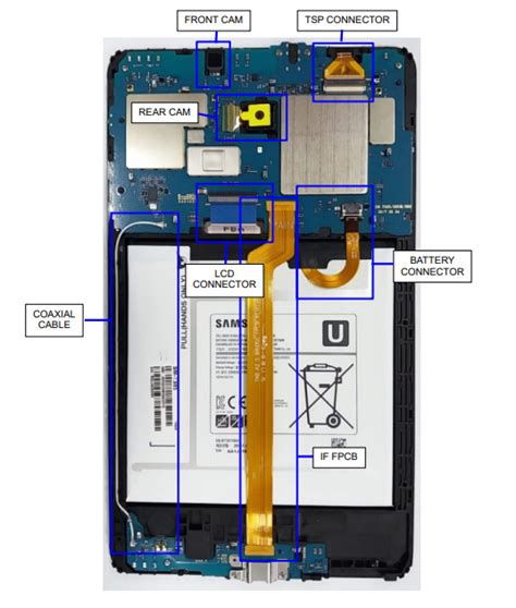 Samsung Galaxy Tab A SM T385 Schematics