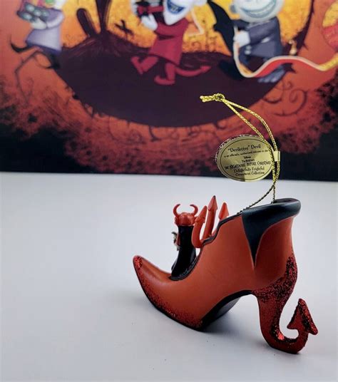 Disney Nightmare Before Christmas Shoe Ornament Devil Bradford