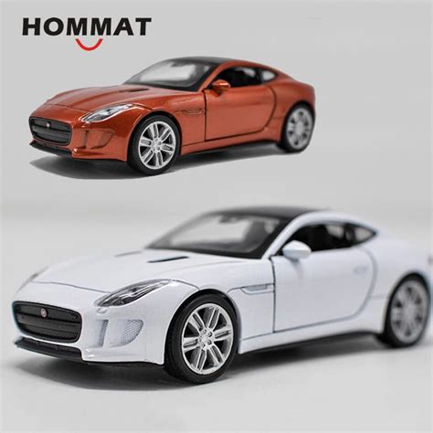 Hommat Simulation 1 36 Jaguar F Type Coupe Vehicle Alloy Diecast Toy Car Model Collection T