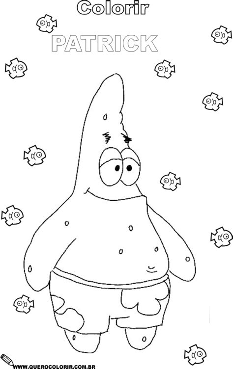 Patrick Desenhos Para Colorir