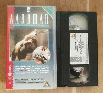 Aardman Animations Vol Creature Comforts Vhs