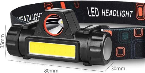 Cata Mir Led Kafa Feneri Mini Led Far Usb Şarj Edilebilir Ayarlanabilir