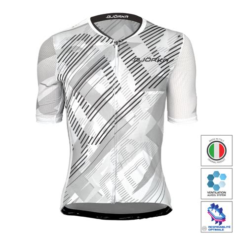 Maillot Strada Blanc Noir Bj Rka Tout L Quipement Du Cycliste