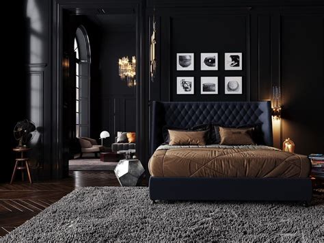 51 Beautiful Black Bedrooms With Images Tips And Accessories To Help You