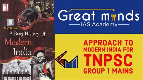 Approach To Modern India For Tnpsc Group Mains Part Unit