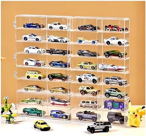 Amazon KASTUN Display Case For Hot Wheels Matchbox Cars Display Case Wall Mount