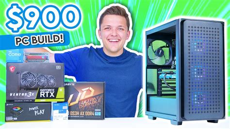 Best 900 Gaming Pc Build 2022 [full Rtx 3060 Build Guide W Gaming Benchmarks ] Youtube