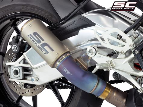CR-T Exhaust with Titanium Link Pipe by SC Project (B20-T36)