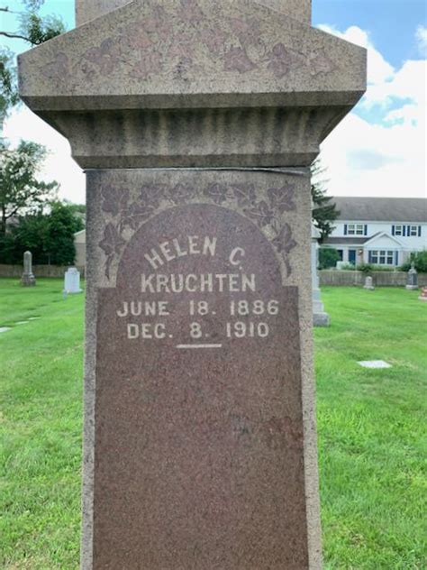 Helen C Kruchten Find A Grave Reminne