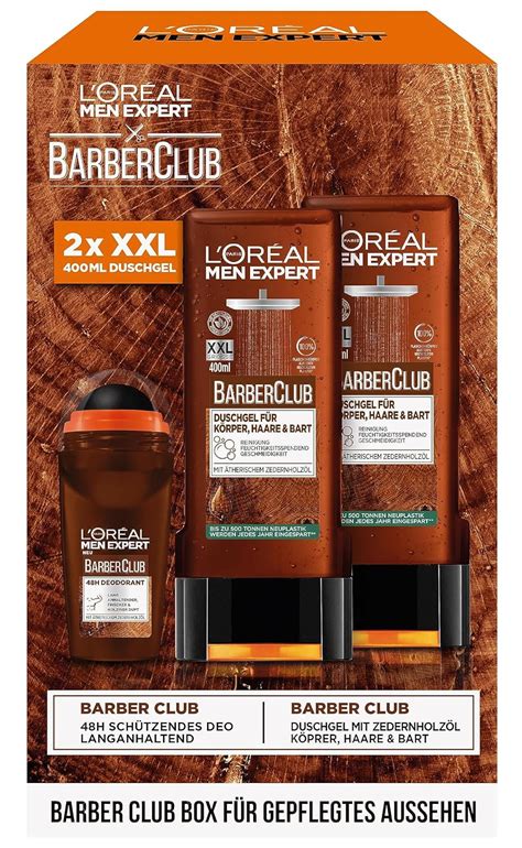 L'Oréal Men Expert Geschenk-Set für Männer mit XXL Duschgel und Deo ...