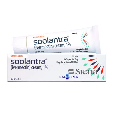 Soolantra Cream 10mg G 30g Ivermectin Skin Siena