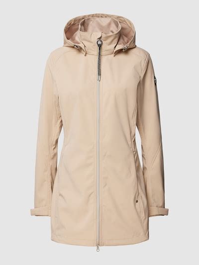 LUHTA Softshell Jacke mit Reißverschlusstaschen Modell ERKKOLA beige