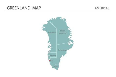 Premium Vector Greenland Map Vector Illustration Map Have All