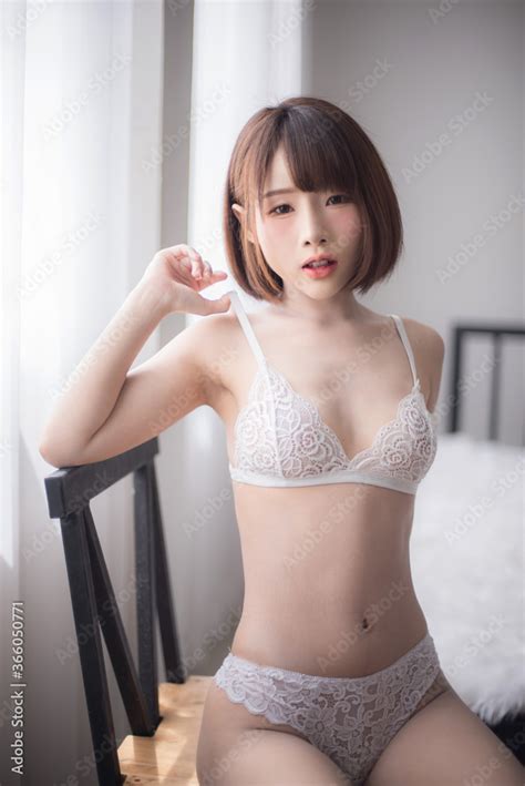 Bikini Asian Women Wearing Bikinis Posing In A Studio Room Stock Photo Adobe Stock