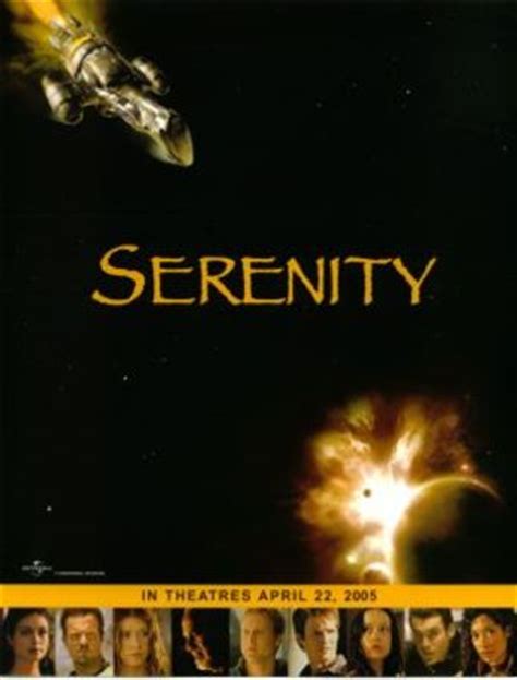 Serenity Poster - MoviePosters2.com