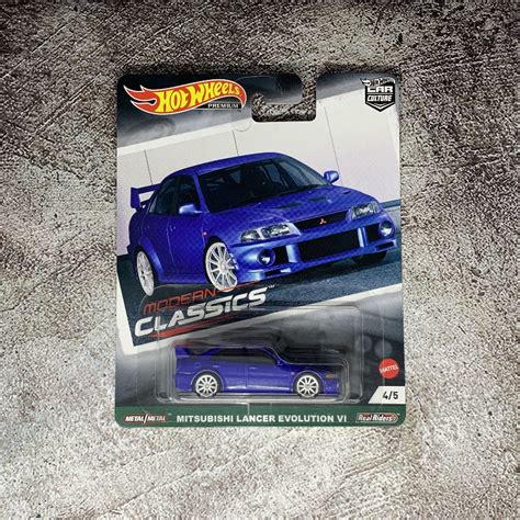 Hot Wheels Mitsubishi Lancer Evolution VI Modern Classic Shopee Malaysia