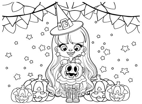 Halloween Costume Coloring Page Pdf Free Printable Coloring Pages